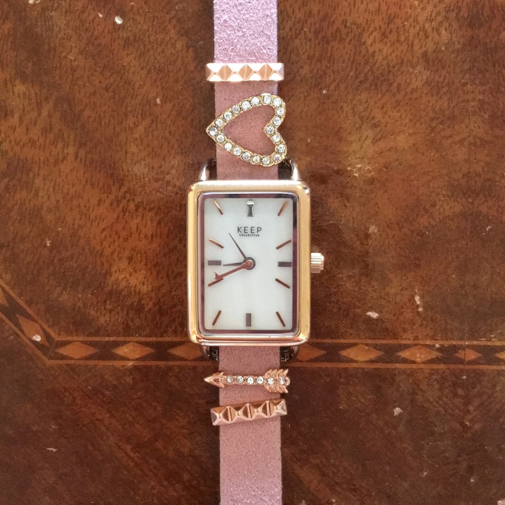 Keep Collective TimeKey Rose Gold Reversible Watch